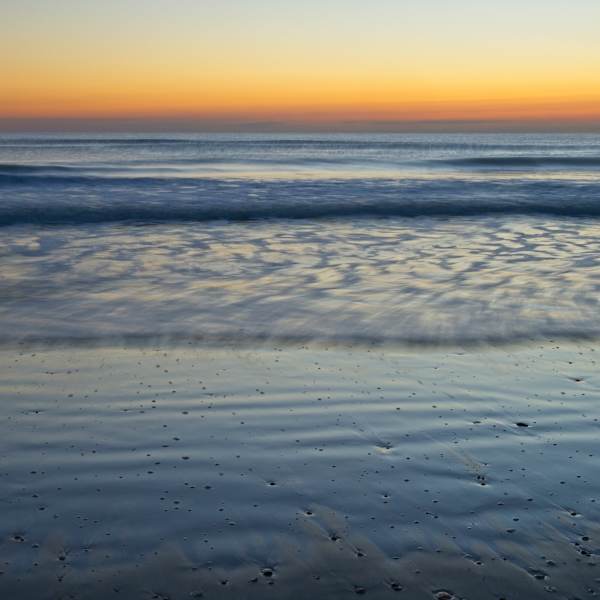 Sunrise Beach Blue Orange by Ron Garofalo, Image 1.