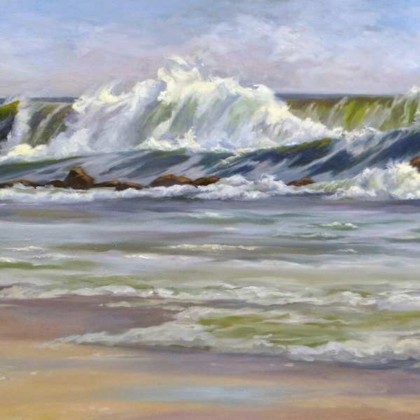 Last of the Storm Waves by Nancy Wernersbach, Image 1.