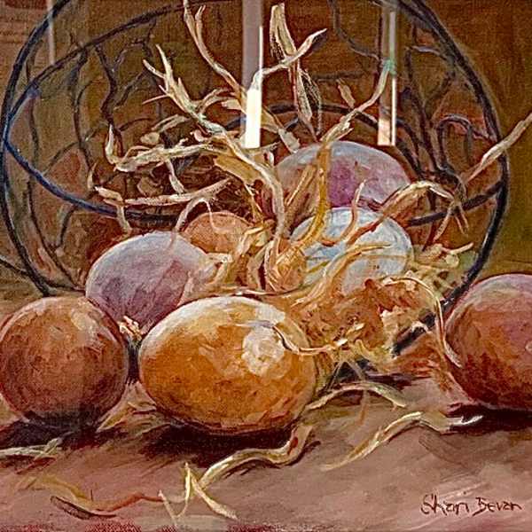 All My Eggs in One Basket by Shari Bevan, Image 1.
