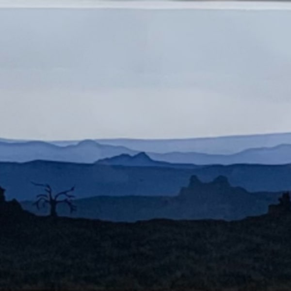 Blue Landscape by Gene Wineland, Image 1.