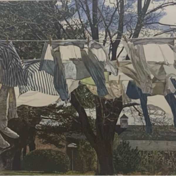 Clothes Line by Wilfred Loring, Image 1.