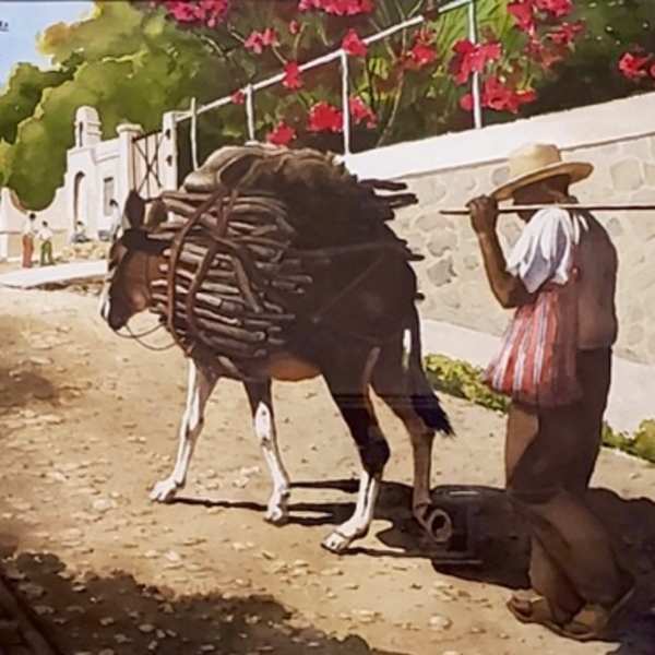 Firewood for a Day by Wilma Wethington, Image 1.