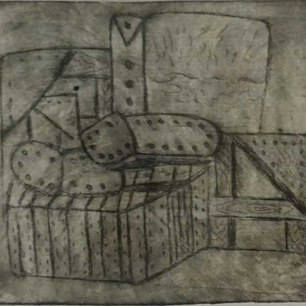 No Title by Philipe Guston, Image 1.