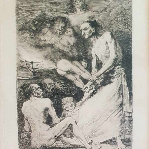 Sopla (Serie Los Caprichos) by Francisco de Goya, Image 2.