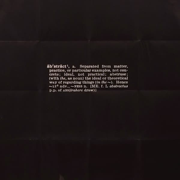 No Title by Joseph Kosuth, Image 2.