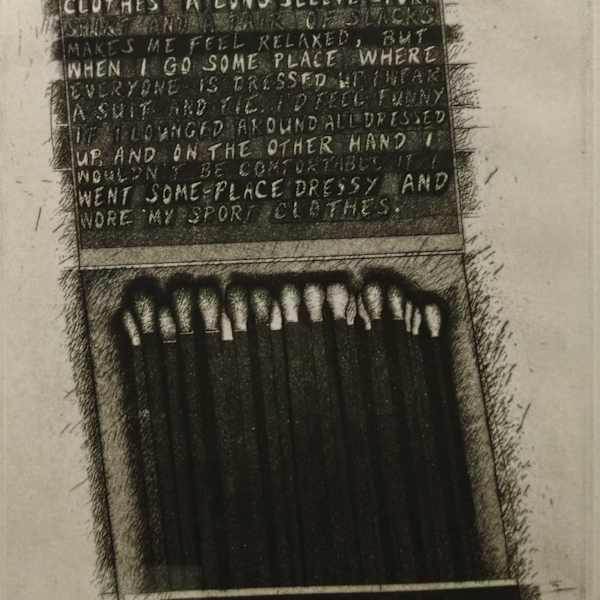 Like Most Everybody Else ("Matchbook" series) by Richard Prince, Image 1.