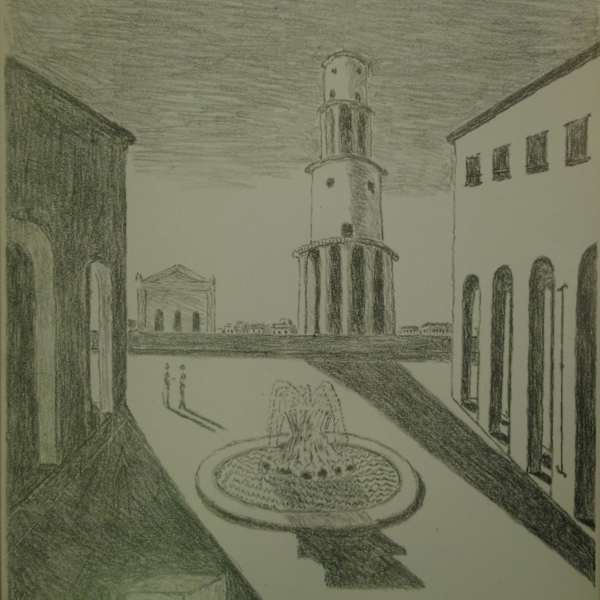 Segreto Della Fontana by Giorgio de Chirico, Image 1.