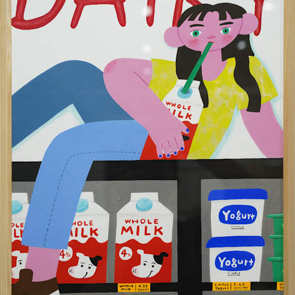Dairy Shelf by Haruka Yamakawa, Image 1.