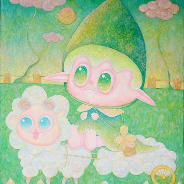 Kuky and the little lamb by Luke Luk, Image 1.
