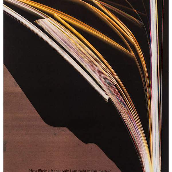 How Likely Is It That Only I Am Right In This Matter? by Wolfgang Tillmans, Image 1.