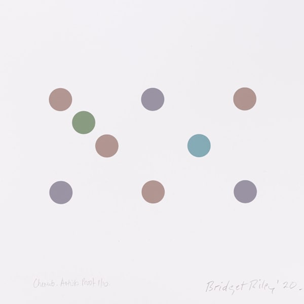 Cherub, 2020 by Bridget Riley, Image 1.