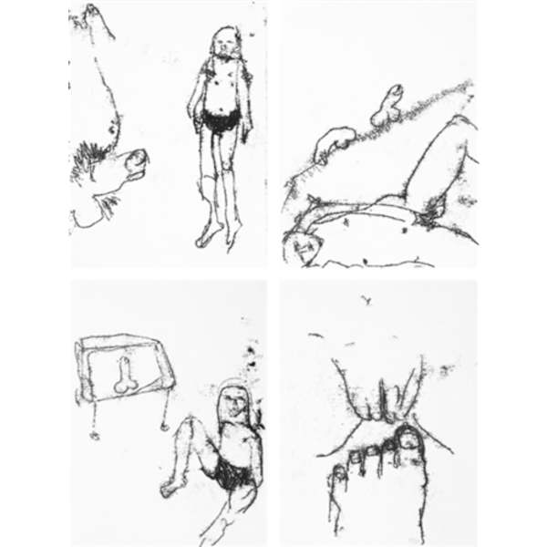 Illustrations from Memory 1994 by Tracey Emin, Image 1.