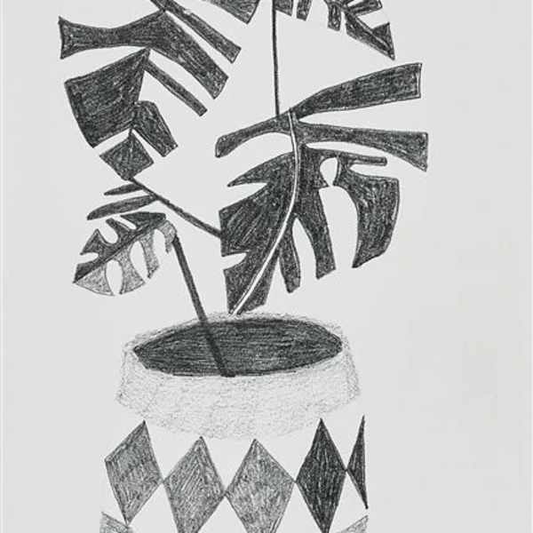 Untitled (Xerox Print) by Jonas Wood, Image 1.