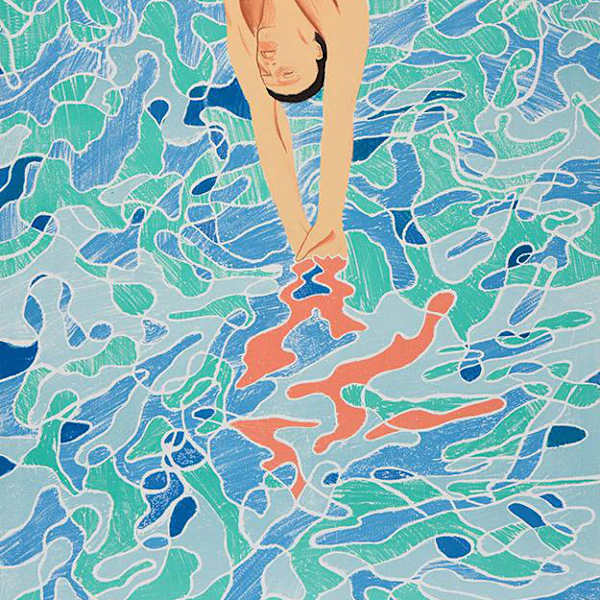 The Diver (Der Kopfsprung) by David Hockney, Image 1.