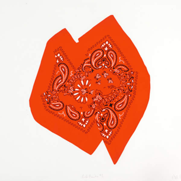 Red Hankie #2 by AA Bronson, Image 1.