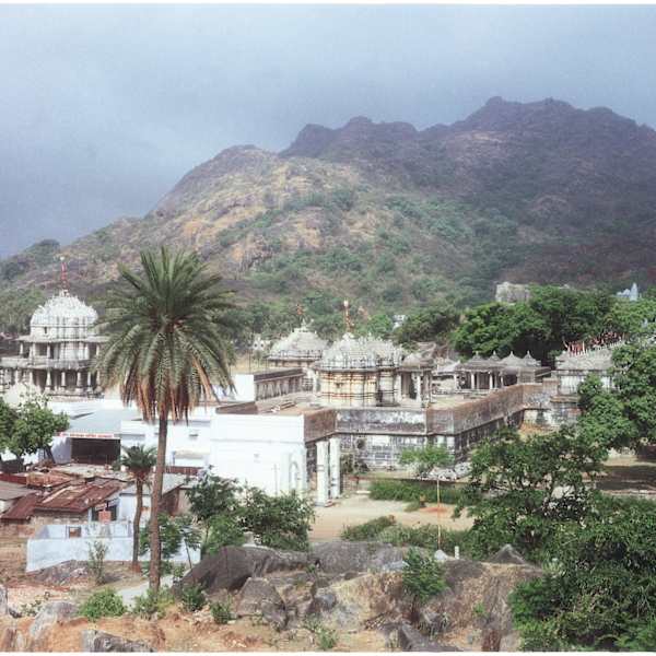 25. Exterior View, Dilwara Group of Temples by Mount Abu, Rajasthan, Image 2.