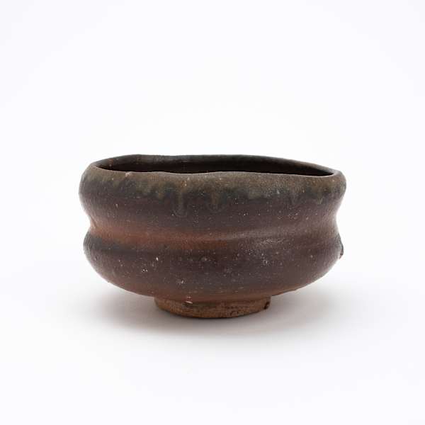 Bizen-yaki Chawan by Fujiwara Kei, Image 1.