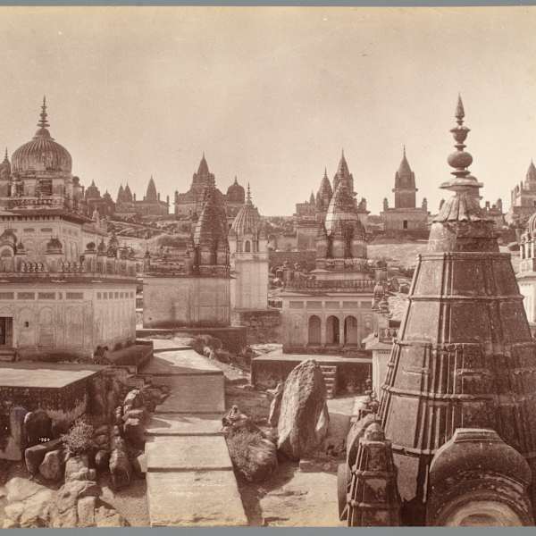 68. Front of Jain Temples at Sonagiri by Madhya Pradesh, Image 2.