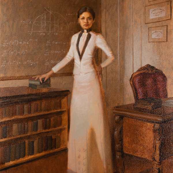 Portrait of Sofya Kovalevskaya in the Grand Manner by Piper Bangs, Image 2.