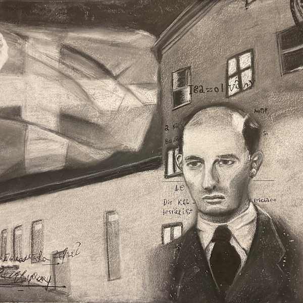 Raoul Wallenberg Passport by Rodrigo Damas, Image 1.