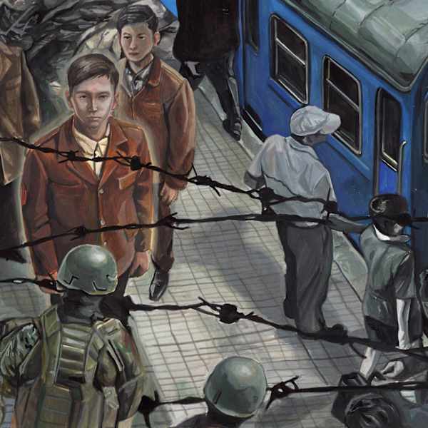 One of Us: When Conscience Crossed the Fence by Ethan Hong, Image 1.