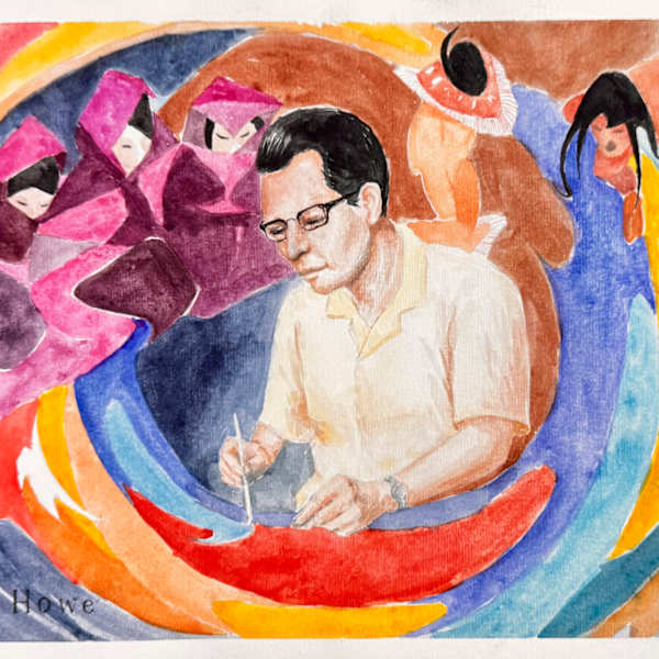 Oscar Howe by AnAn Wen, Image 1.