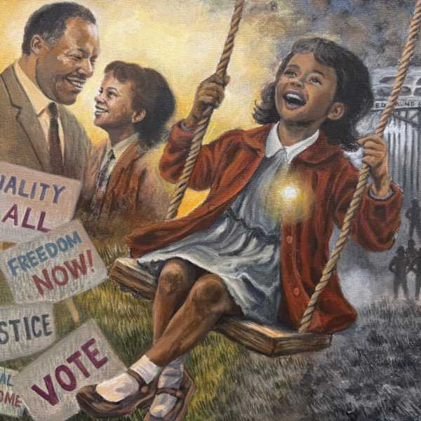 Swinging Toward Freedom by Isabelle Chung, Image 1.