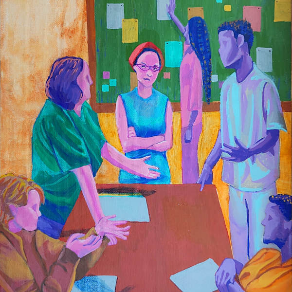 The Revolutionary Salon by Yana Lei Gould, Image 1.