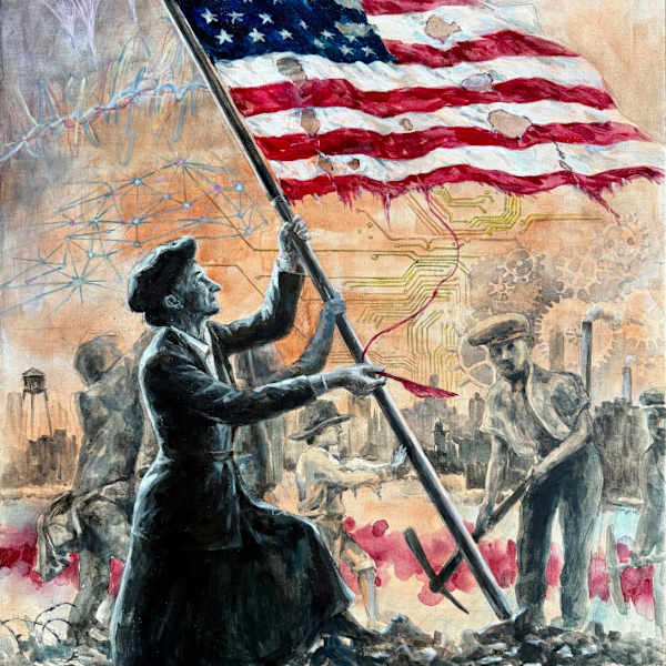 The Hands of Reconstruction, Frances Perkins by Steve Han, Image 1.