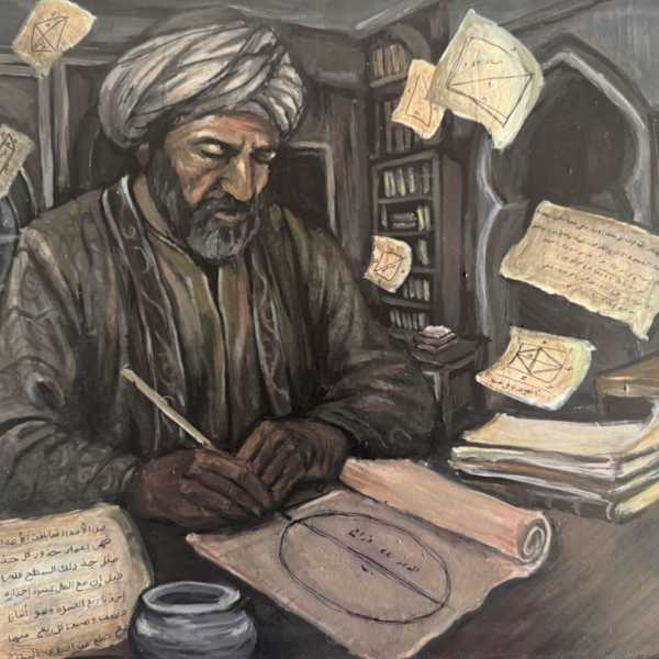 Al-Khwarizmi: The Magic of History’s Hidden Hand by Marianne Nguyen, Image 1.