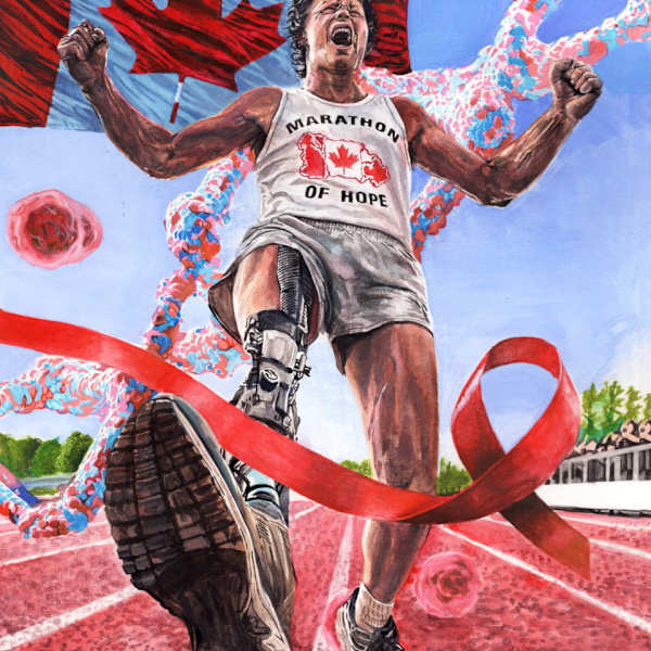 Running Against Cancer by Melvin Yoo, Image 1.