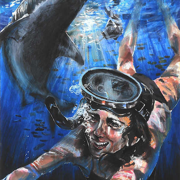 Shark Lady: Eugenie Clark by Jasmine Zhang, Image 1.