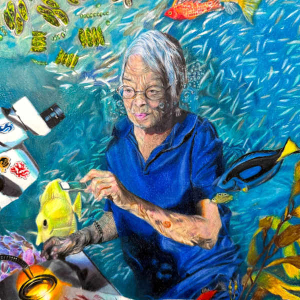 Drifting Among the Corals by Meimei Zhang, Image 1.