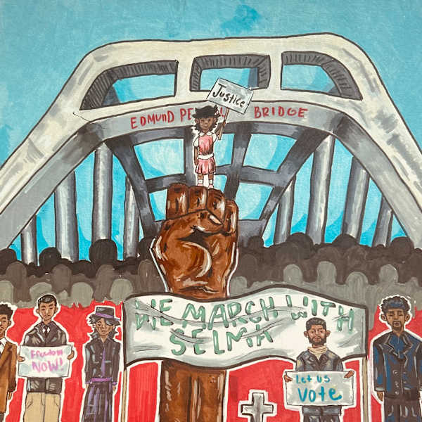 Selma’s Smallest Fighter by Kayla Jones, Image 1.