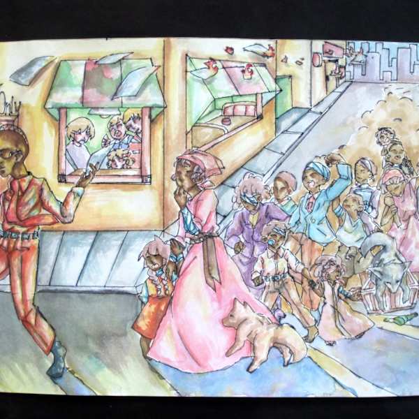 Celebrating L. Alex Wilson by Katherine Guzman, Image 1.