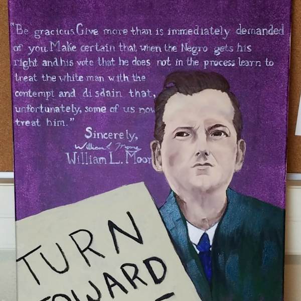 In Memory of William Lewis Moore by Sierra Rieken, Image 1.