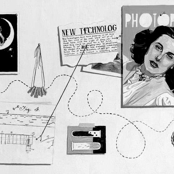 Hedy Lamarr: Under the Gleaming Lights by Pia Smith, Image 1.