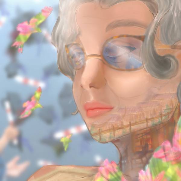 The Mending Lotus by Audrey Zhang, Image 1.
