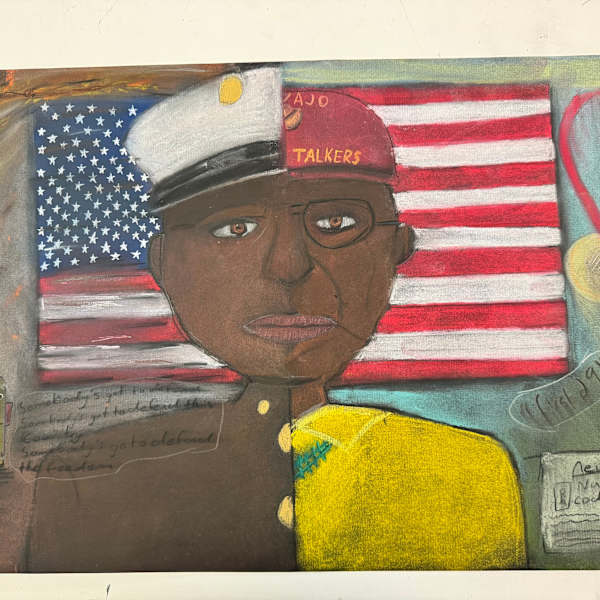 Chester Nez by Yanabah Jackson, Image 1.