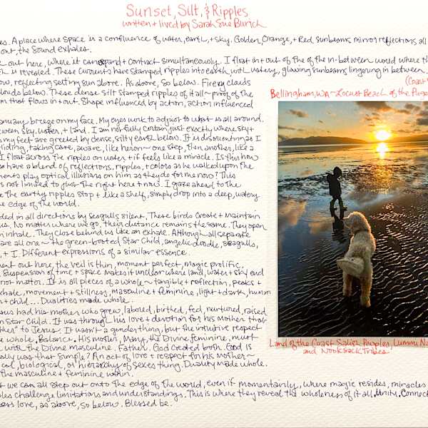 Sunset, Silt, & Ripples by Sarah Sue Burich, Image 10.