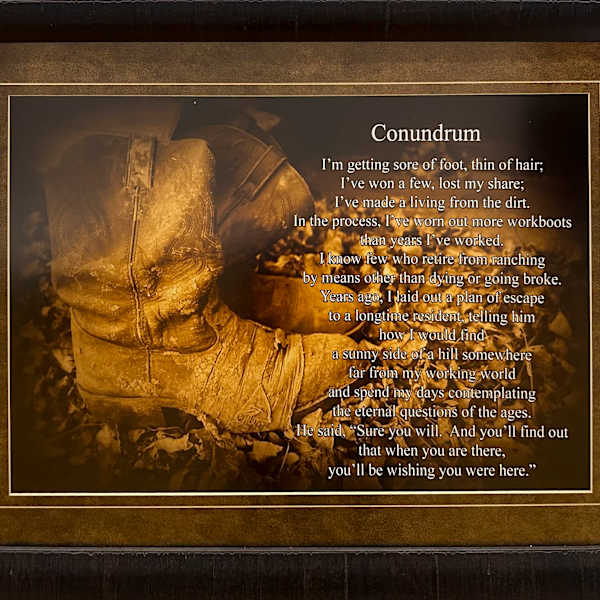 Conundrum by Poetry by Bruce Roseland - Photography by Susan Melius, Image 2.
