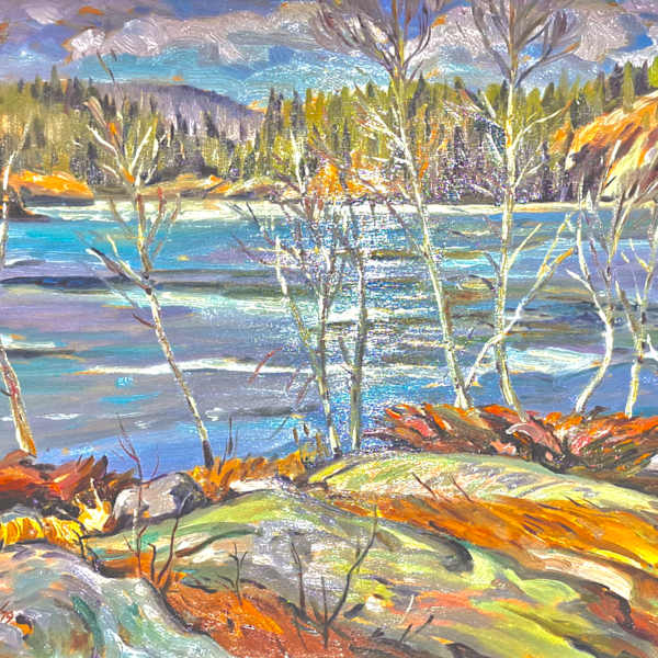 East of Kenora, ON, Spring by Kenneth Gordon, Image 1.