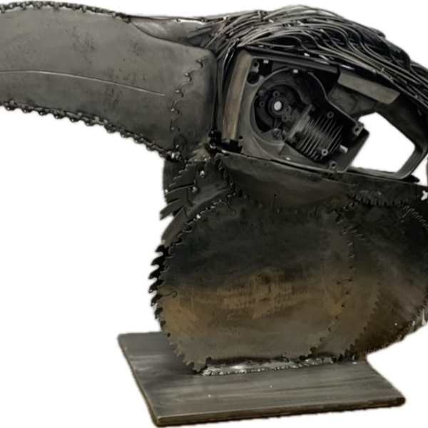 Chainsaw Raven by Peter McFarlane, Image 1.