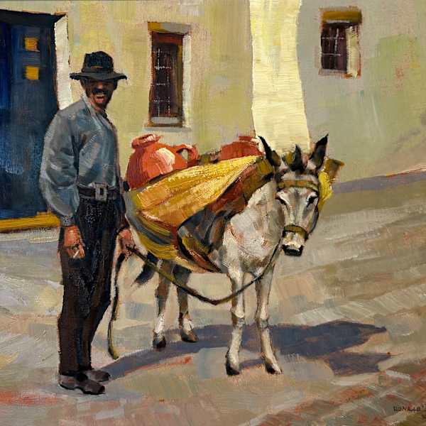 Water Carrier by Ronald Threlkeid Jackson, Image 1.