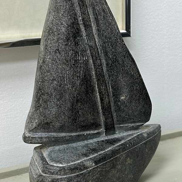 Sailboat by Unknown Carver, Image 1.
