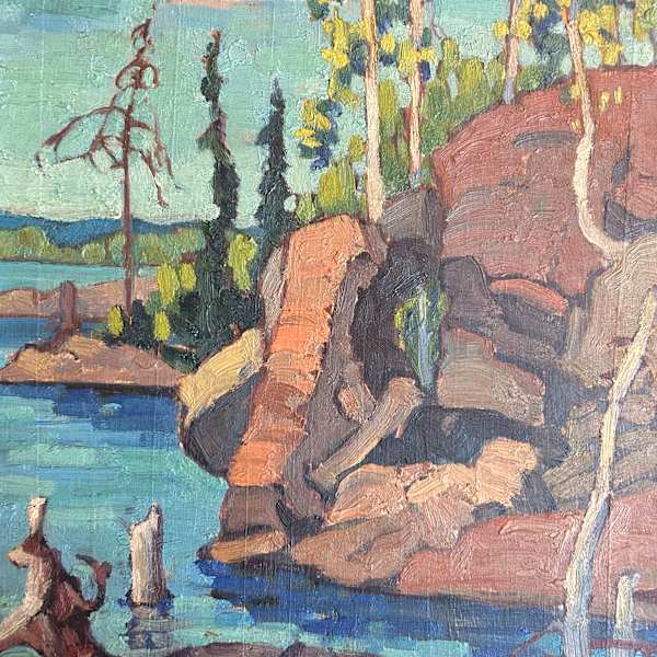 Joe Lake - One July Day 1932 by Ruth Marion Douet Dingle (1908-1980), Image 2.