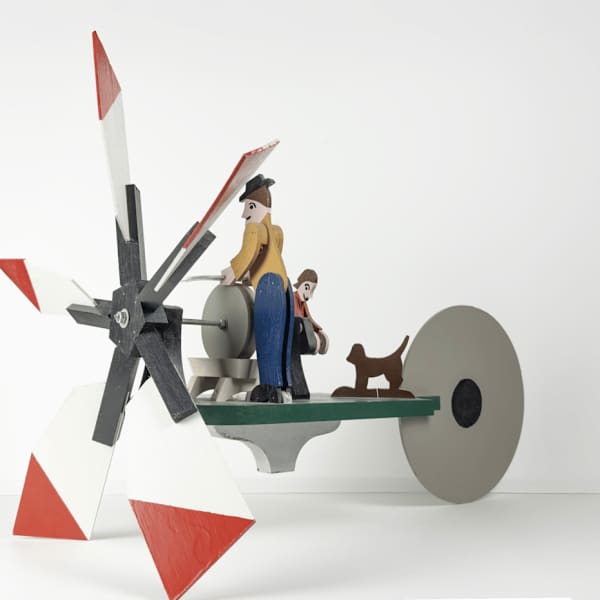 Sharpening Blade Weathervane by Mark Robichaud, Image 1.