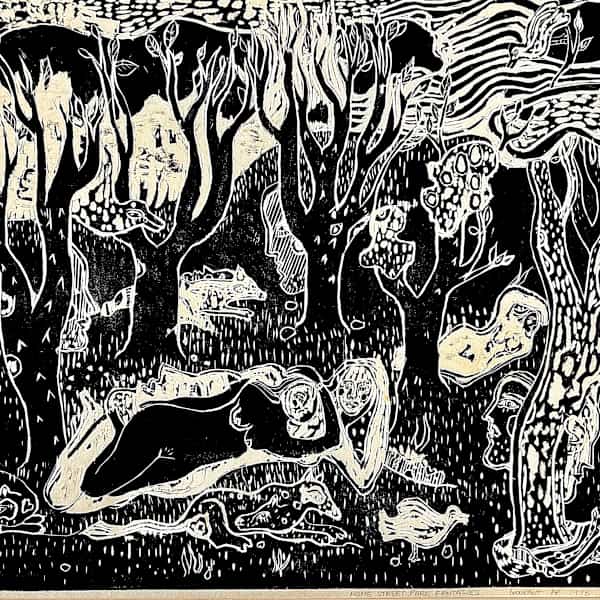 Home Street Park Fantasies - 1975 by Ann Smith, Image 1.