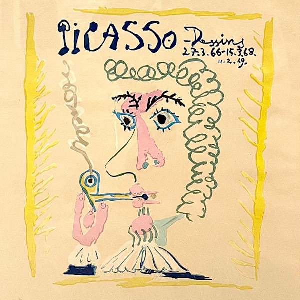 Fumeur by Pablo Picasso, Image 1.