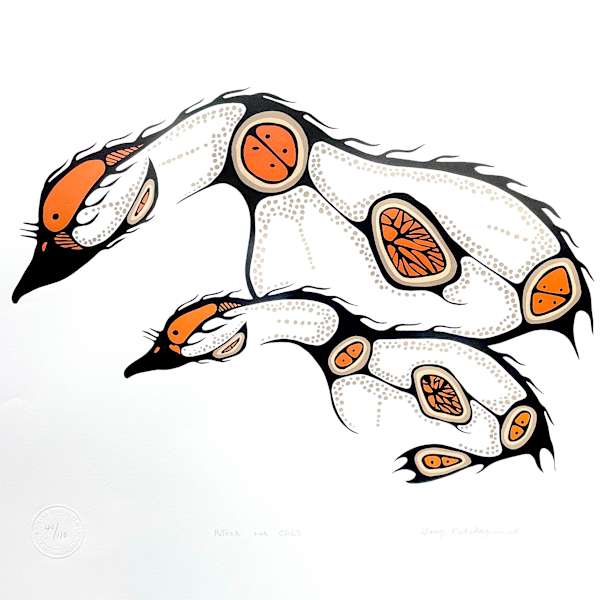 Mother and Child by Douglas Kakekagumick, Image 1.